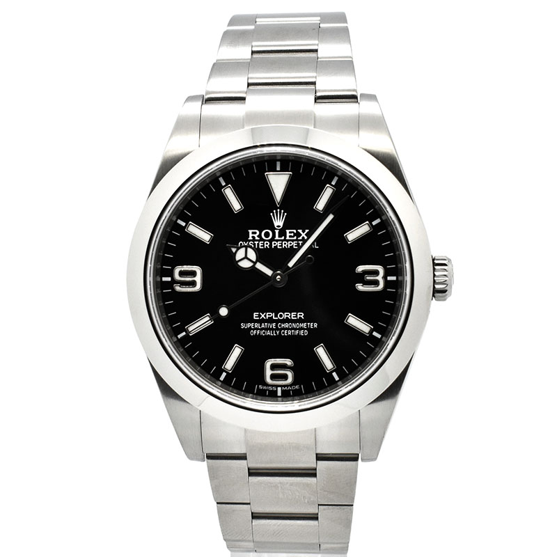 ロレックス　ROLEX　エクスプローラー1　Ref.214270　39mm　クロマライト　USED　中古