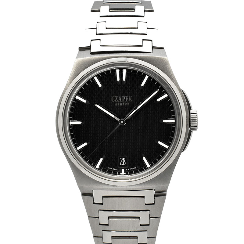 チャペック　CZAPEK　アンタークティック パサージュ・ドゥ・ドレーク ブラックインクバー　自動巻き　40.5mm　USED　中古