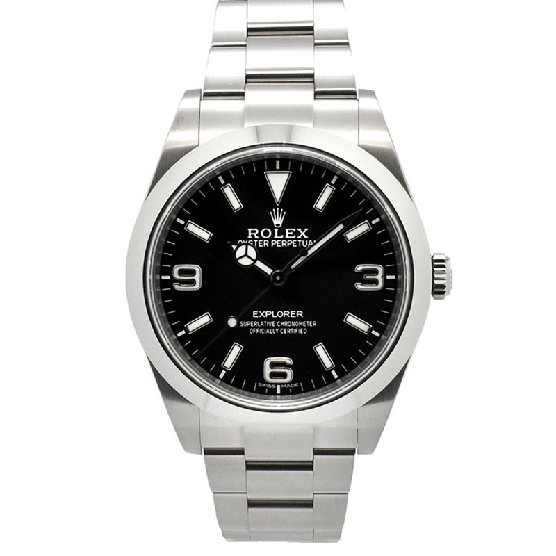 ロレックス　ROLEX　エクスプローラー1　Ref.214270　39mm　クロマライト　USED　中古