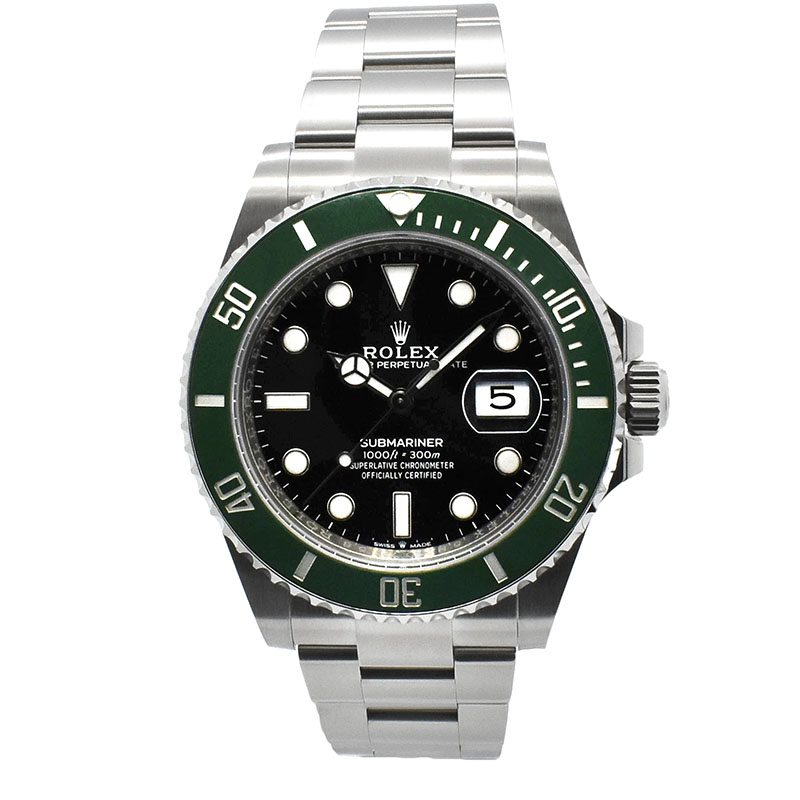 ロレックス　ROLEX　サブマリーナーデイト グリーンベゼル　Ref.126610LV　41mm　未使用品