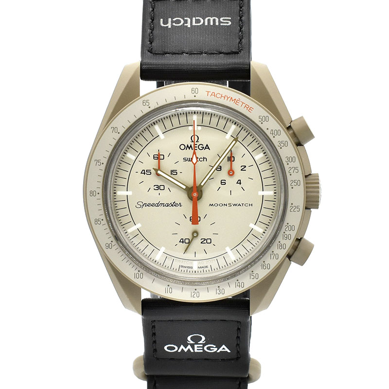 オメガ×スウォッチ　OMEGA×Swatch　ミッション トゥ ジュピター　SO33C100　バイオセラミック　42mm　未使用品