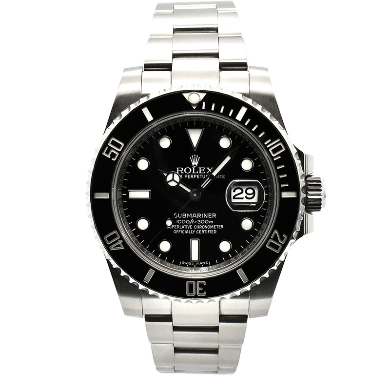 ロレックス　ROLEX　サブマリーナデイト　Ref.116610LN　ブラック　40mm　USED　中古