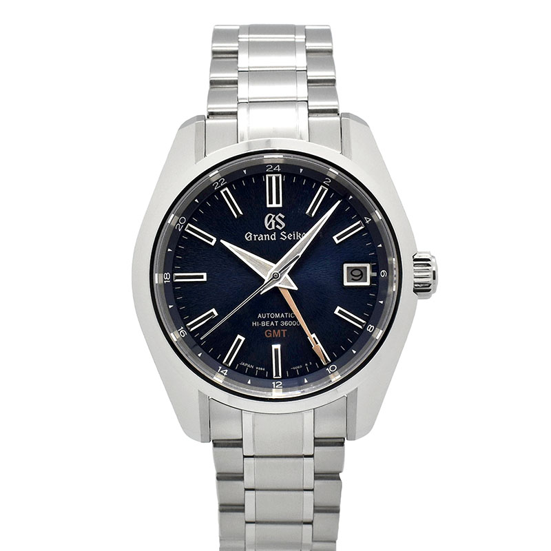 グランドセイコー　GRAND SEIKO　キャリバー9S メカニカル ハイビート36000 GMT 岩手山パターン　SBGJ235　40mm　USED　中古