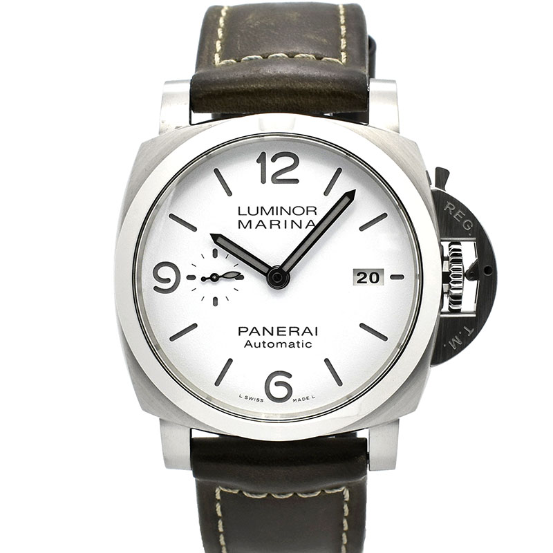 パネライ　PANERAI　ルミノールマリーナ　PAM01314　44mm　ホワイト　X番　USED　中古