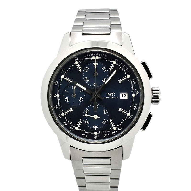 IWC　インジュニア クロノグラフ　IW380802　ブルー　42mm　USED　中古