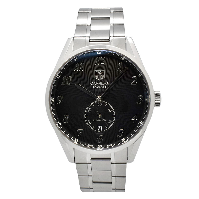 タグホイヤー　TAG HEUER　カレラ ヘリテージ キャリバー6　WAS2110.BA0732　ブラック　39mm　USED　中古