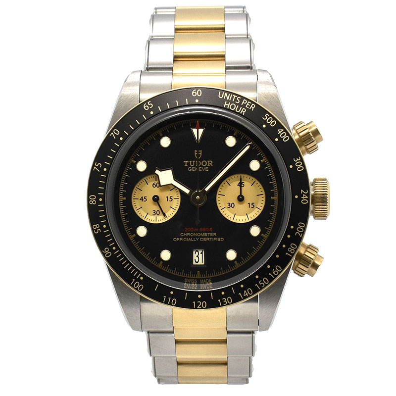チューダー(チュードル)　TUDOR　ヘリテージ ブラックベイ クロノ S&G　Ref.79363N　41mm　USED　中古