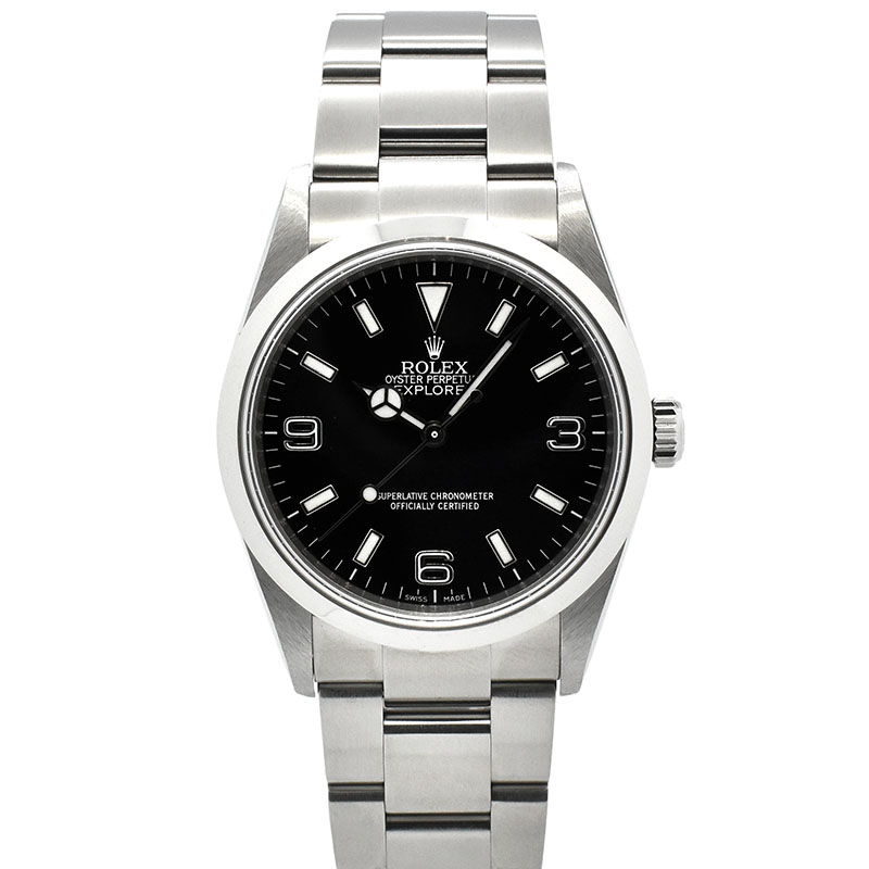 ロレックス　ROLEX　エクスプローラー1　Ref.114270　36mm　Z番ルーレット　USED　中古