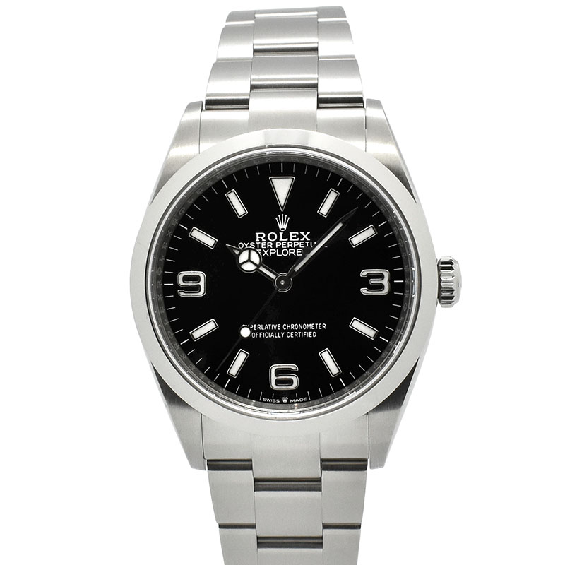 ロレックス　ROLEX　エクスプローラー1　Ref.124270　36mm　ブラック　未使用品