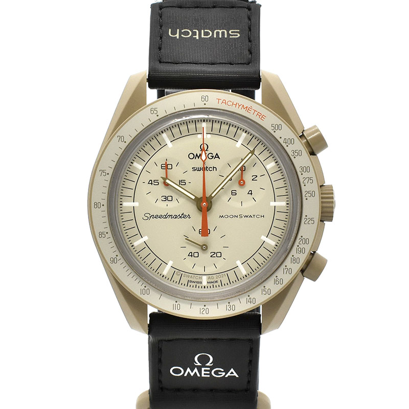 オメガ×スウォッチ　OMEGA×Swatch　ミッション トゥ ジュピター　SO33C100　バイオセラミック　42mm　未使用品