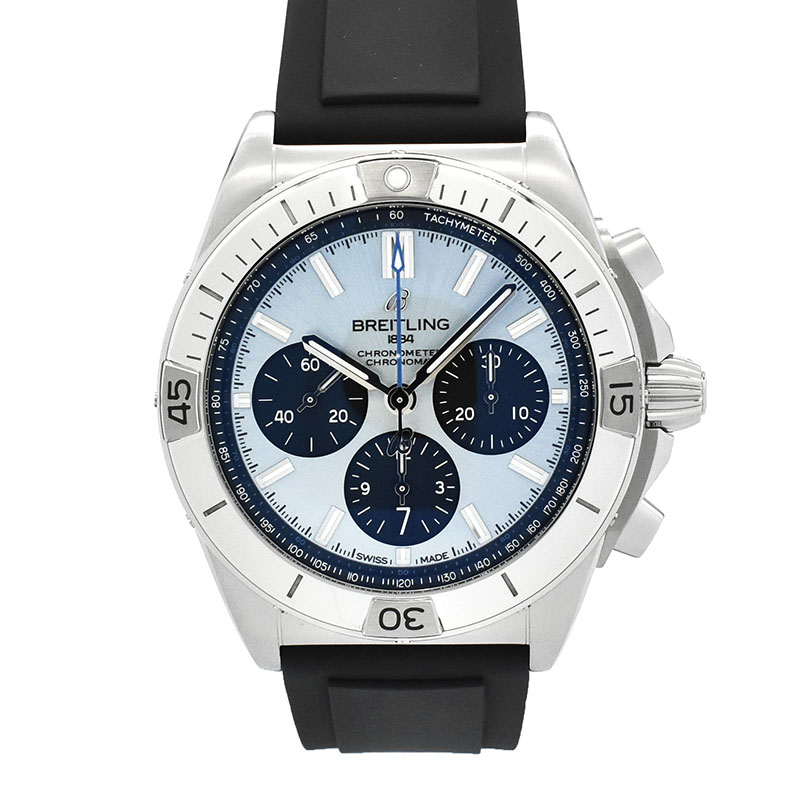 ブライトリング　BREITLING　クロノマット B01 42　PB0134101C1S1　アイスブルー　USED　中古