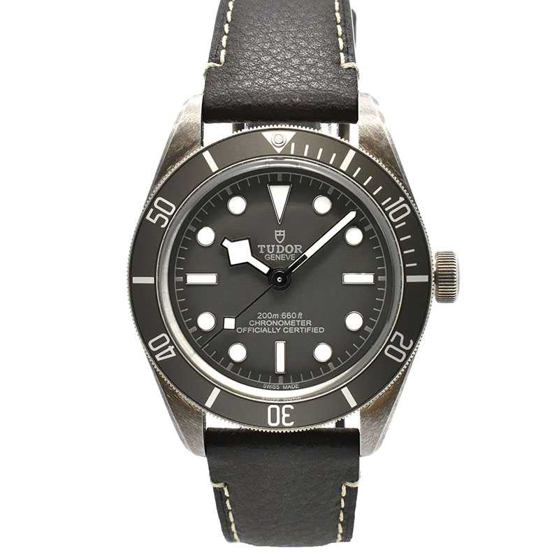チューダー(チュードル)　TUDOR　ヘリテージ ブラックベイ フィフティエイト 925　Ref.79010SG　39mm　グレー　シルバー925　USED　中古