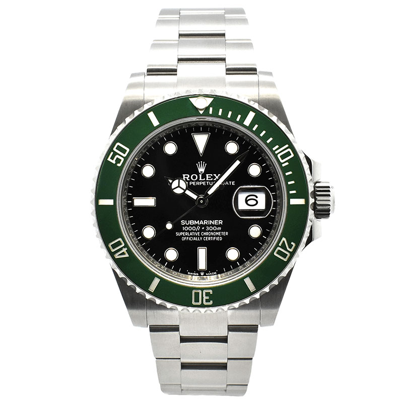 ロレックス　ROLEX　サブマリーナーデイト グリーンベゼル　Ref.126610LV　41mm　USED　中古