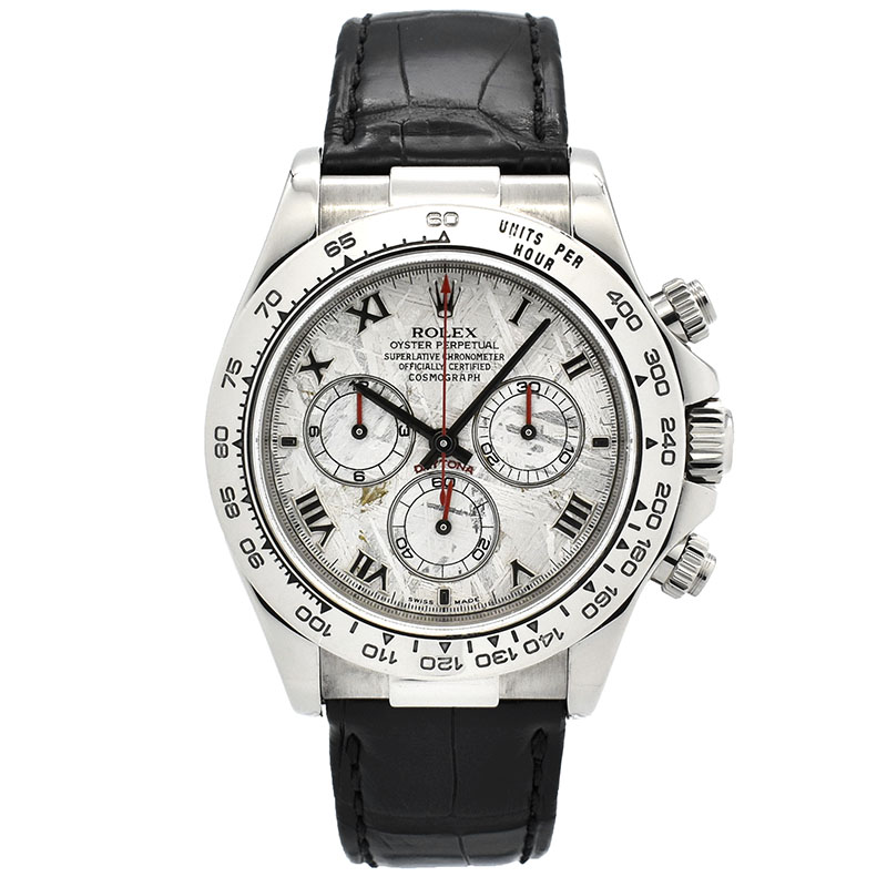 ロレックス　ROLEX　デイトナ メテオライト　Ref.116519　18KWG　Y番　USED　中古