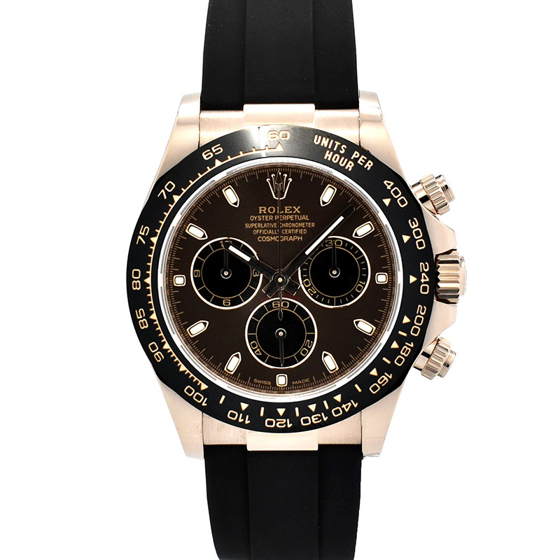 ロレックス　ROLEX　デイトナ　Ref.116515LN　18KERG　セラミックベゼル　40mm　チョコレート/ブラック　オイスターフレックス　USED　中古