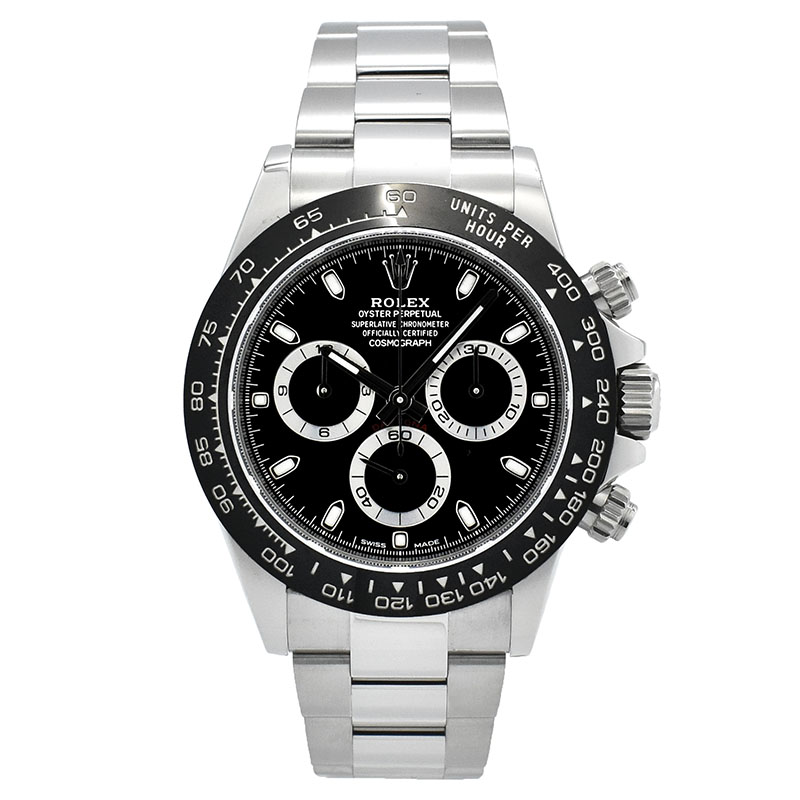 ロレックス　ROLEX　コスモグラフ デイトナ　Ref.116500LN　ブラック　セラミックベゼル　USED　中古