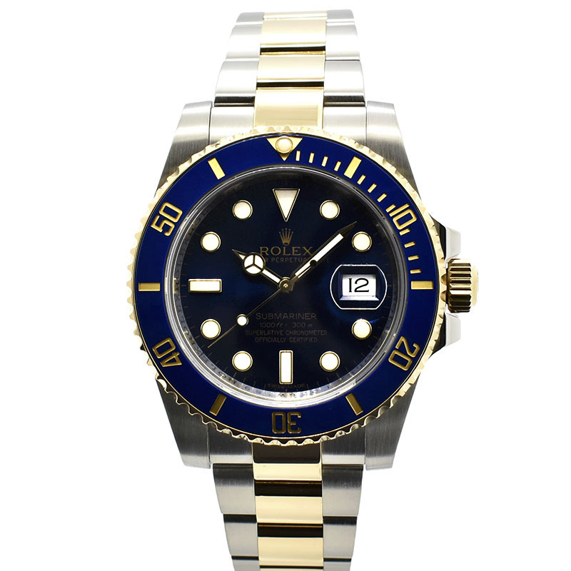 ロレックス　ROLEX　サブマリーナ デイト　Ref.116613LB　SS×YG　40mm　ランダム番　USED　中古