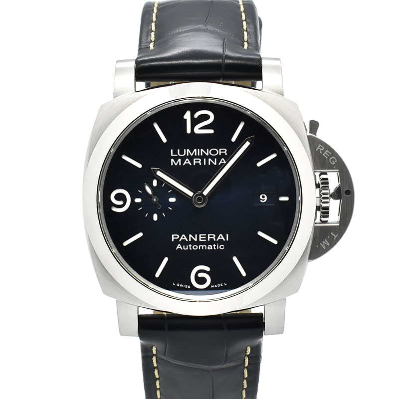 パネライ　PANERAI　ルミノールマリーナ　PAM01313　44mm　ブルー　W番　USED　中古