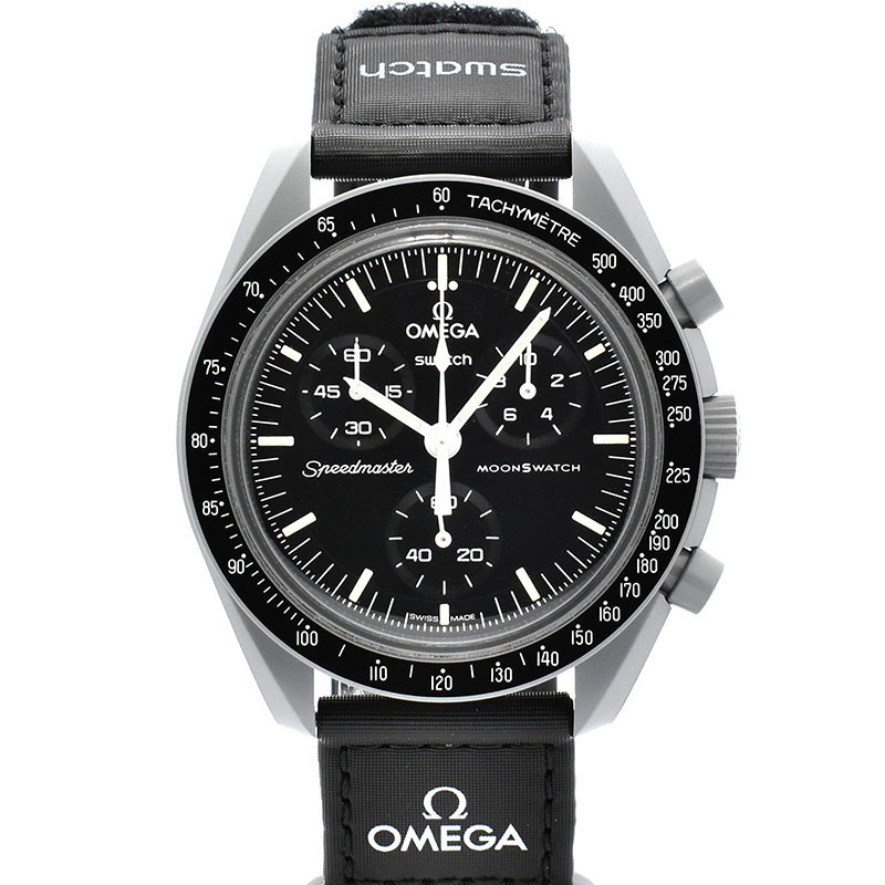 オメガ×スウォッチ　OMEGA×Swatch　ミッション トゥ ザ ムーン　SO33M100　バイオセラミック　42mm　未使用品