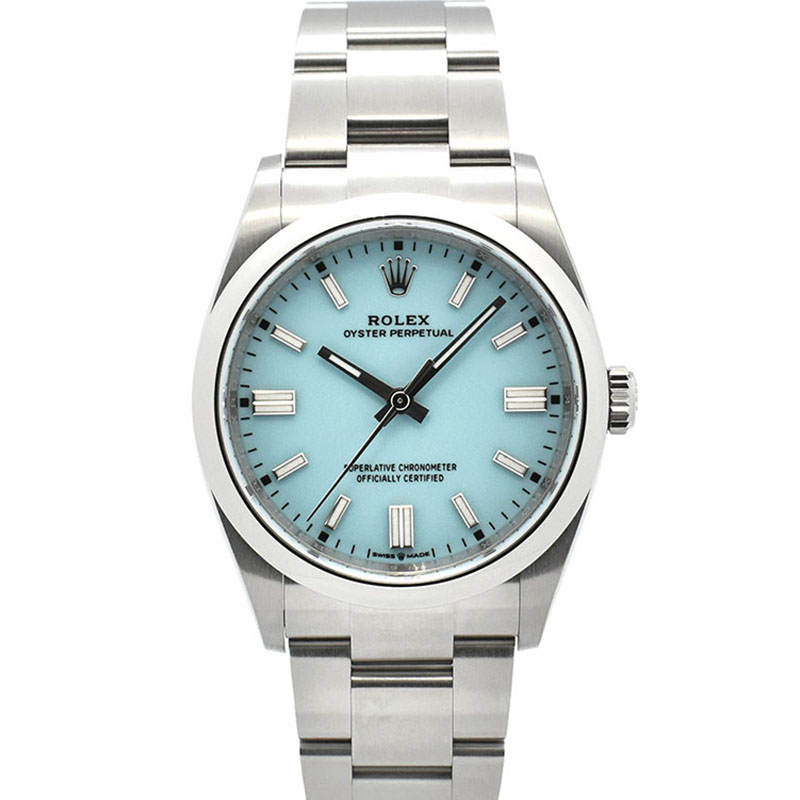 ロレックス　ROLEX　オイスターパーペチュアル 36　Ref.126000　ターコイズブルー　36mm　未使用品