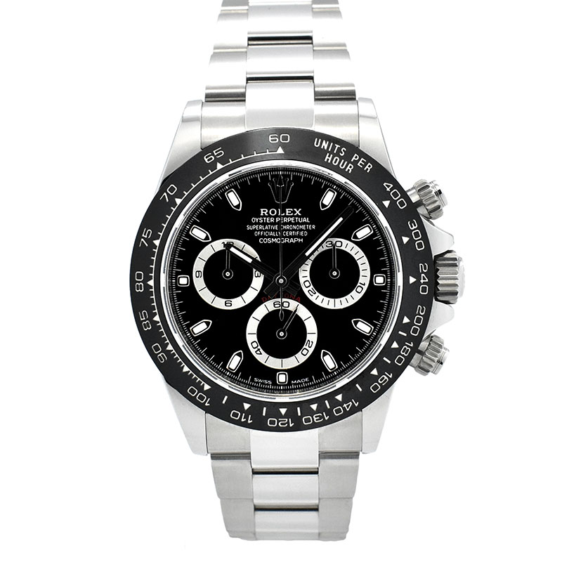 ロレックス　ROLEX　コスモグラフ デイトナ　Ref.116500LN　ブラック　セラミックベゼル　USED　中古
