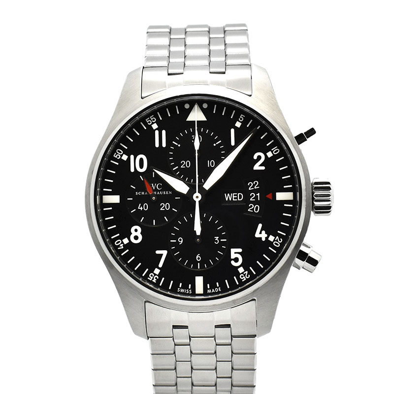 IWC　パイロットウォッチ クロノグラフ ミリオンゴッドモデル　IW377704　日本30本限定　43mm　USED　中古