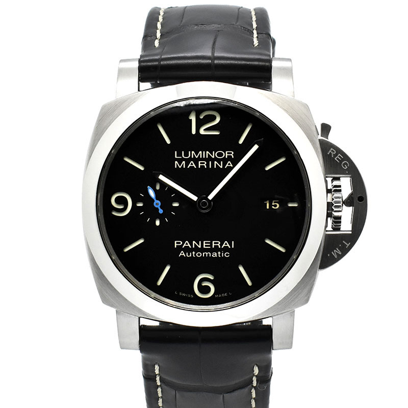 パネライ　PANERAI　ルミノールマリーナ　PAM01312　W番　ブラック　44mm　後期型　USED　中古
