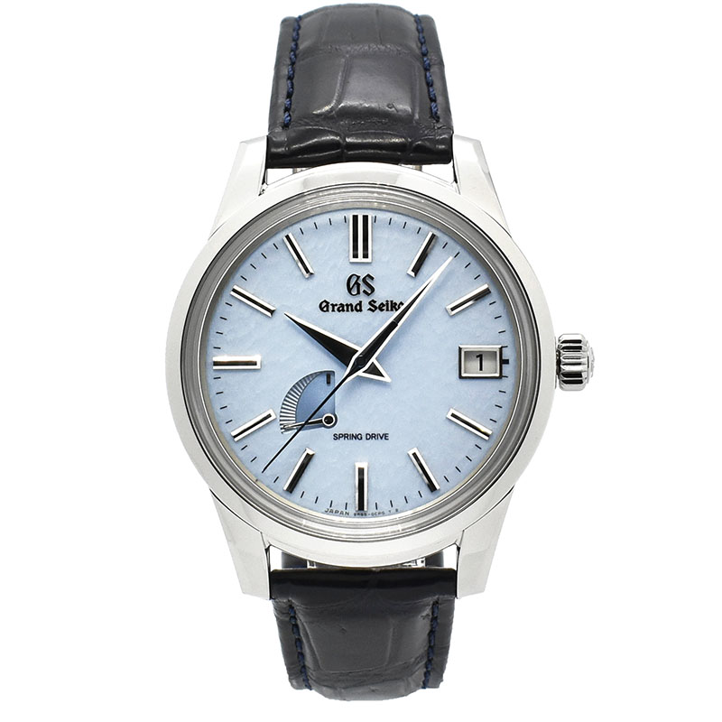 グランドセイコー　GRAND SEIKO　エレガンスコレクション スプリングドライブ 雪白ブルー　SBGA407　40.2mm　USED　中古