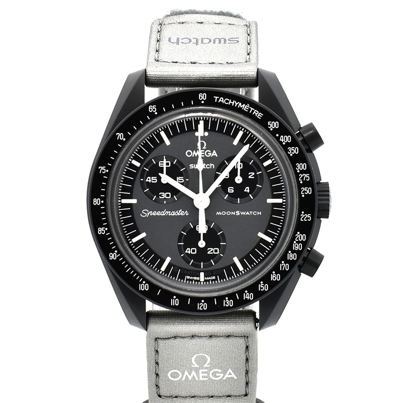 オメガ×スウォッチ　OMEGA×Swatch　ミッション トゥ マーキュリー　SO33A100　バイオセラミック　42mm　未使用品