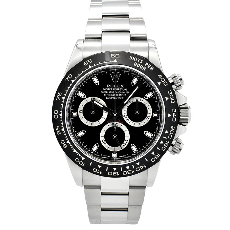 ロレックス　ROLEX　コスモグラフ デイトナ　Ref.116500LN　ブラック　セラミックベゼル　USED　中古
