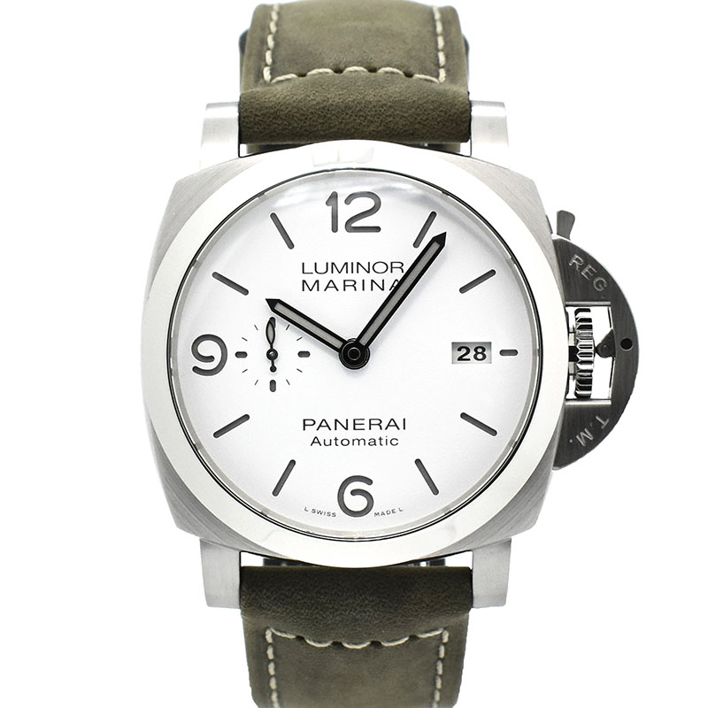 パネライ　PANERAI　ルミノールマリーナ　PAM01314　44mm　ホワイト　W番　USED　中古