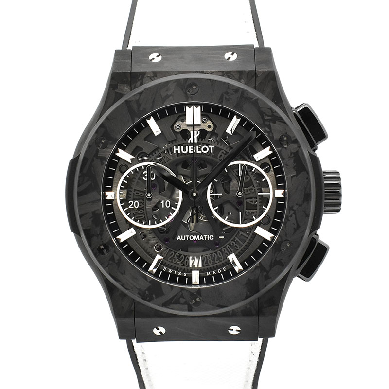 ウブロ　HUBLOT　アエロフュージョン クロノグラフ フロステッドカーボン　525.QK.0170.NR.JPN　日本限定　45mm　未使用品