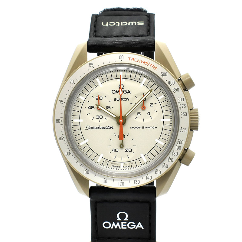 オメガ×スウォッチ　OMEGA×Swatch　ミッション トゥ ジュピター　SO33C100　バイオセラミック　42mm　未使用品