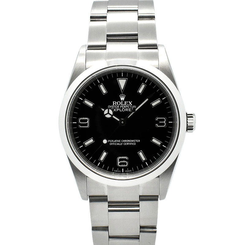 ロレックス　ROLEX　エクスプローラー1　Ref.114270　36mm　F番　USED　中古