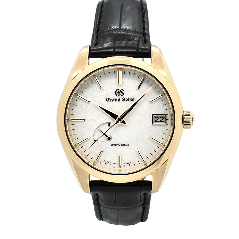 グランドセイコー　GRAND SEIKO　ヘリテージコレクション 9R スプリングドライブ　SBGA292　18KPG　ホワイト　39mm　未使用品