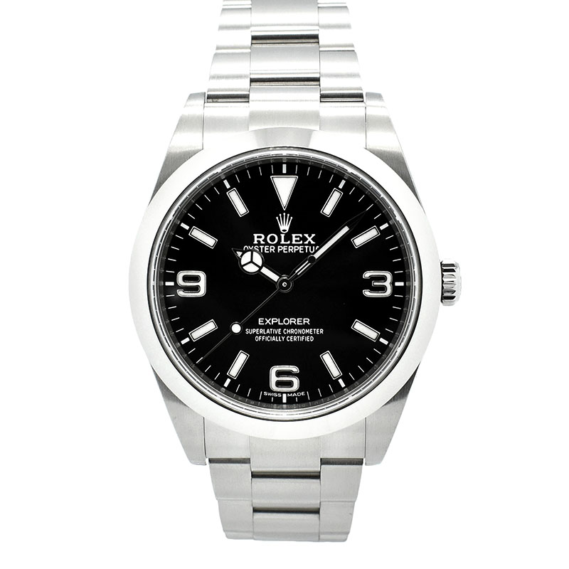 ロレックス　ROLEX　エクスプローラー1　Ref.214270　39mm　クロマライト　USED　中古
