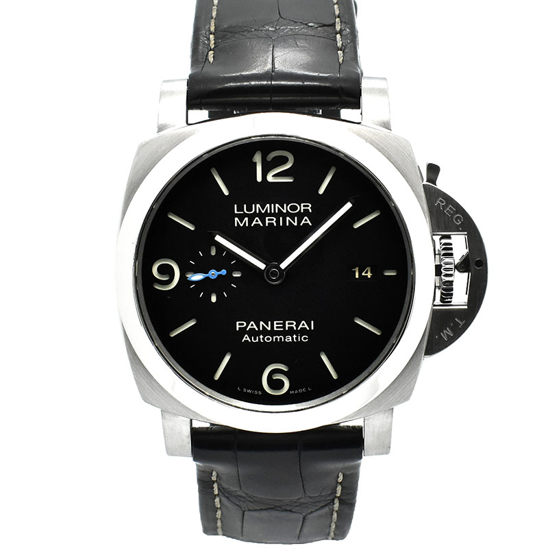パネライ　PANERAI　ルミノールマリーナ　PAM01312　W番　ブラック　44mm　後期型　USED　中古