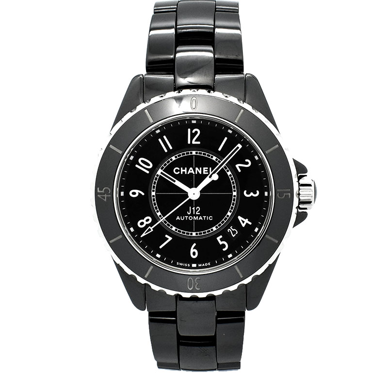 シャネル　CHANEL　J12 キャリバー12.1　H5697　38mm　自動巻き　ブラック　USED　中古