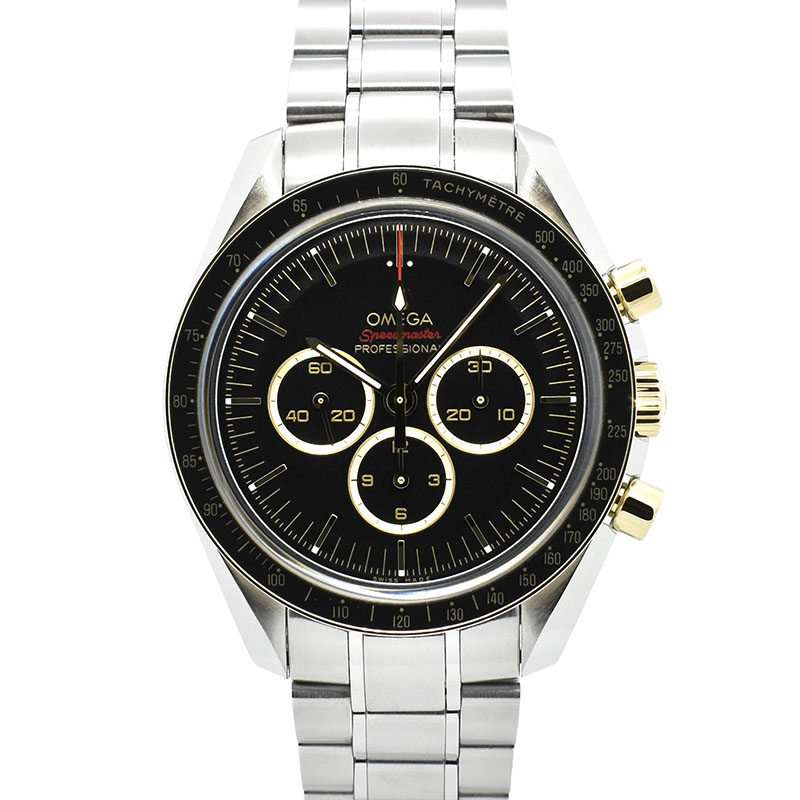 オメガ　OMEGA　スピードマスター 東京オリンピック2020 リミテッドエディション　522.20.42.30.01.001　日本2020本限定　42mm　ブラック　18KYG/SS　USED　中古