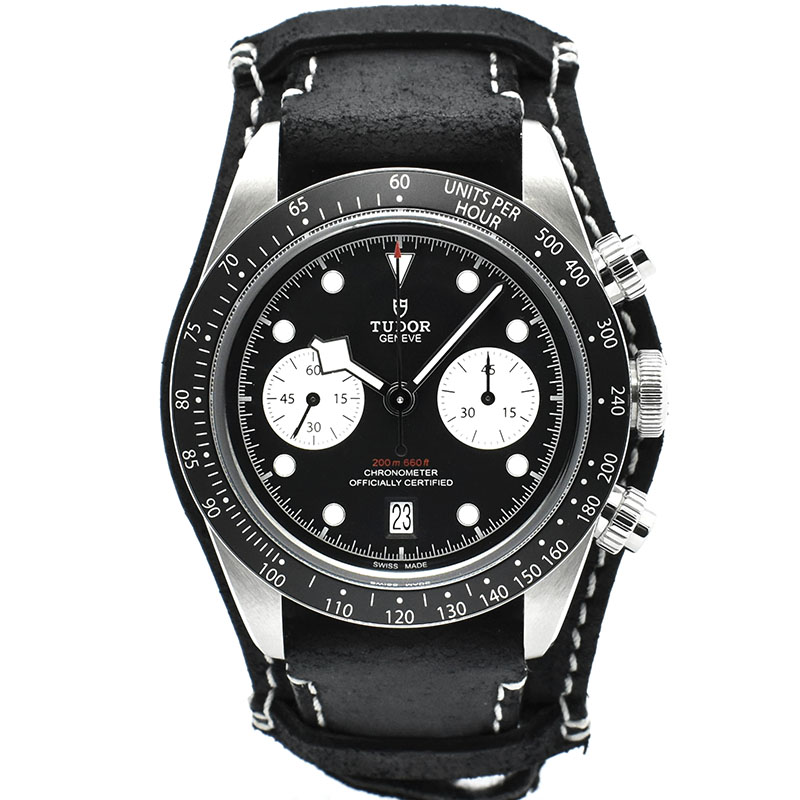 チューダー(チュードル)　TUDOR　ヘリテージ ブラックベイ クロノ　79360N　41mm　ブラック　USED　中古