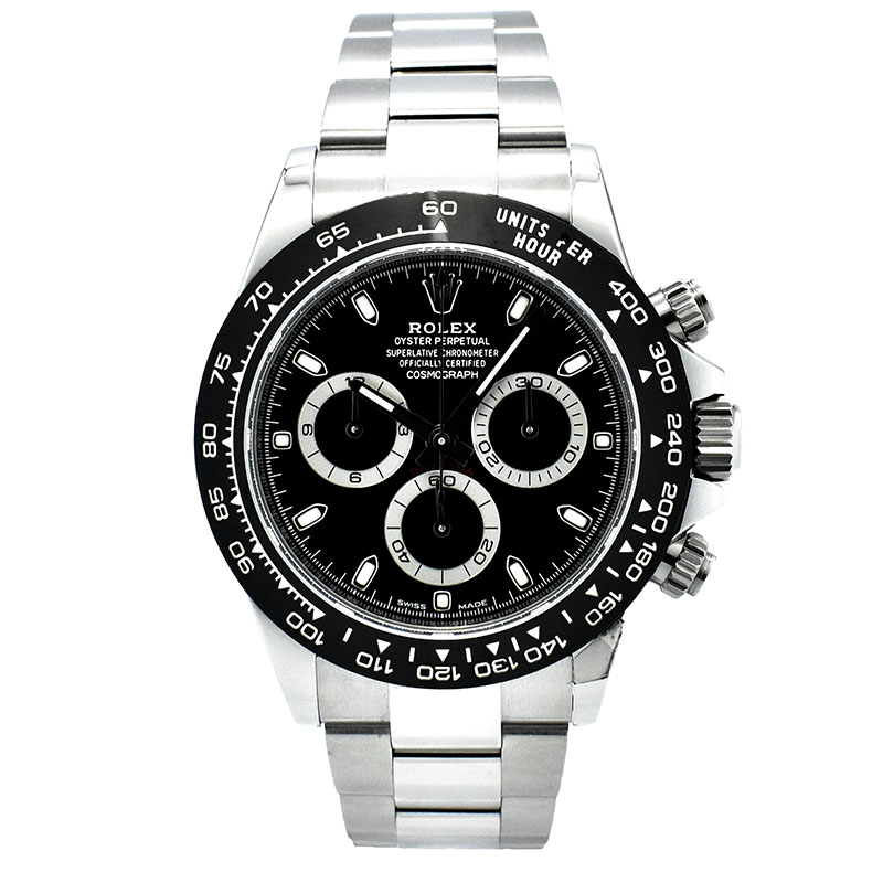 ロレックス　ROLEX　コスモグラフ デイトナ　Ref.116500LN　ブラック　セラミックベゼル　USED　中古