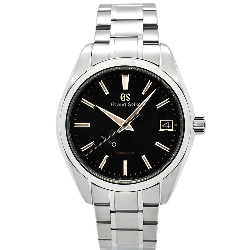 グランドセイコー　GRAND SEIKO　ヘリテージコレクション スプリングドライブ　SBGA401　ブラック　41mm　USED　中古