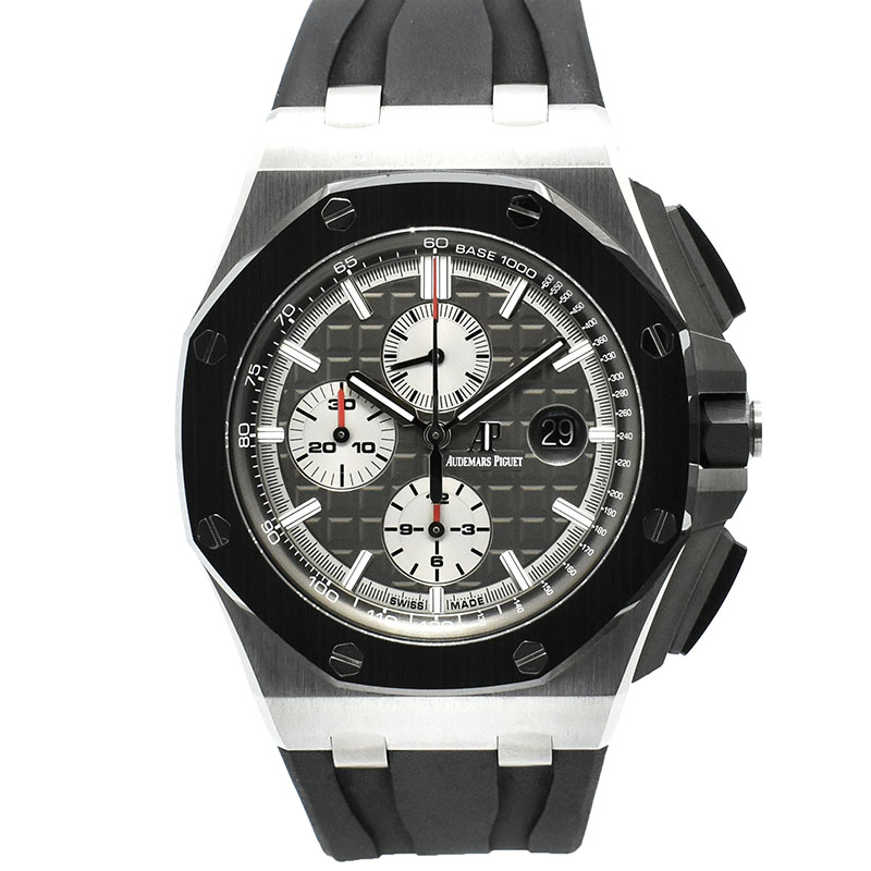 オーデマ・ピゲ　AUDEMARS PIGUET　ロイヤルオーク オフショア クロノグラフ　26400IO.OO.A004CA.01　チタン　44mm　USED　中古