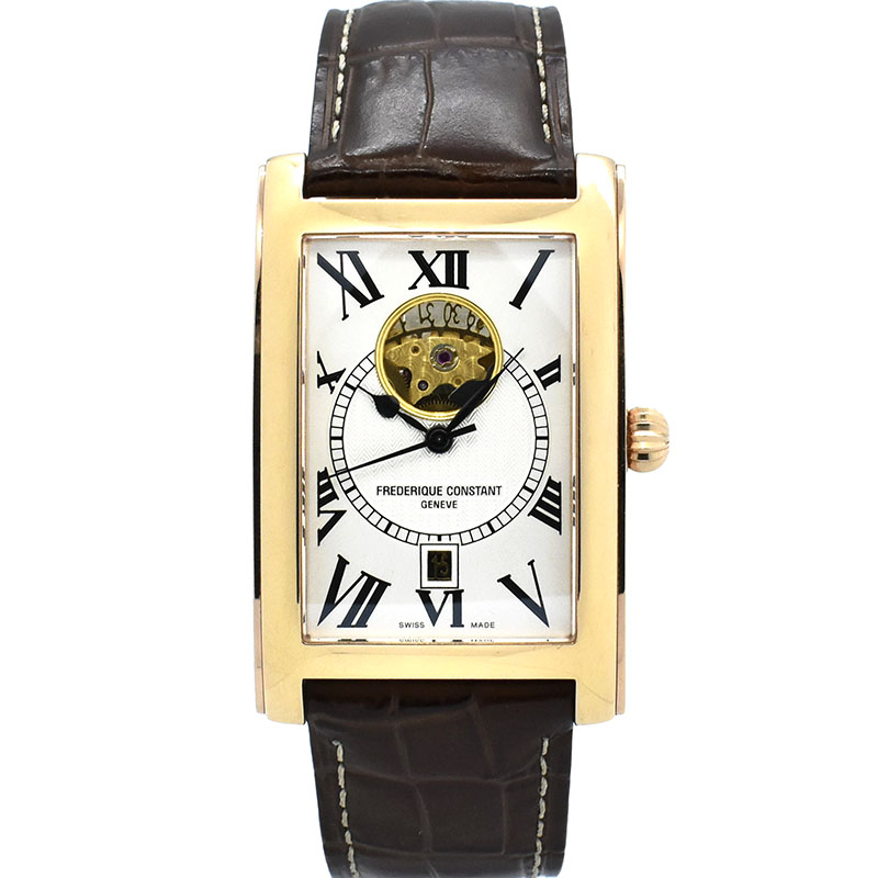 フレデリック・コンスタント　FREDERIQUE CONSTANT　クラシック カレ ハートビート&デイト オートマチック　FC-315MS4C24　39×31mm　世界500本限定　USED　中古