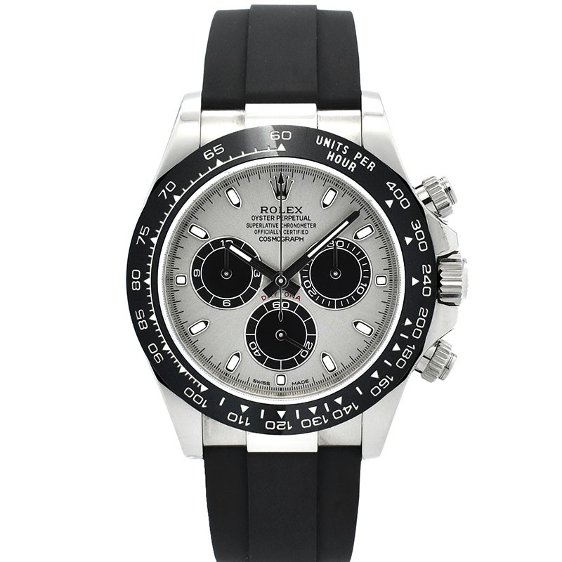ロレックス　ROLEX　デイトナ　Ref.116519LN　スチール/ブラック　オイスターフレックス　18KWG　USED　中古