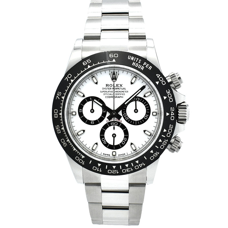 ロレックス　ROLEX　コスモグラフ デイトナ　Ref.116500LN　ホワイト　セラミックベゼル　未使用品