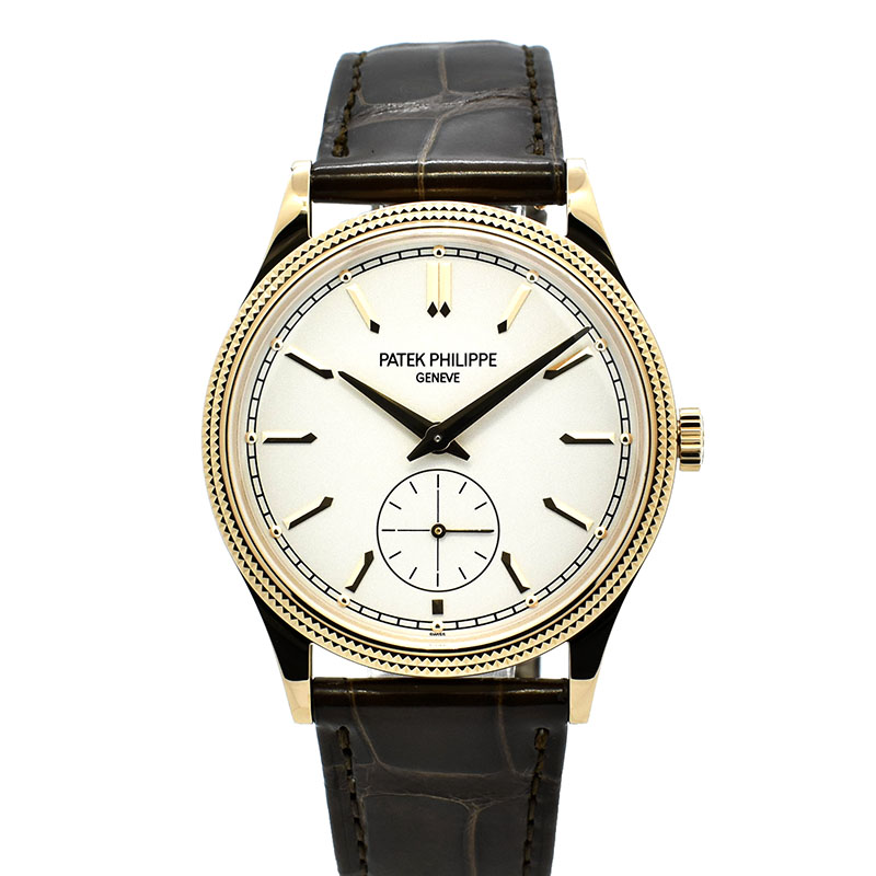 パテックフィリップ　PATEK PHILIPPE　カラトラバ クルー・ド・パリ　6119R-001　39mm　18KRG　手巻き　未使用品