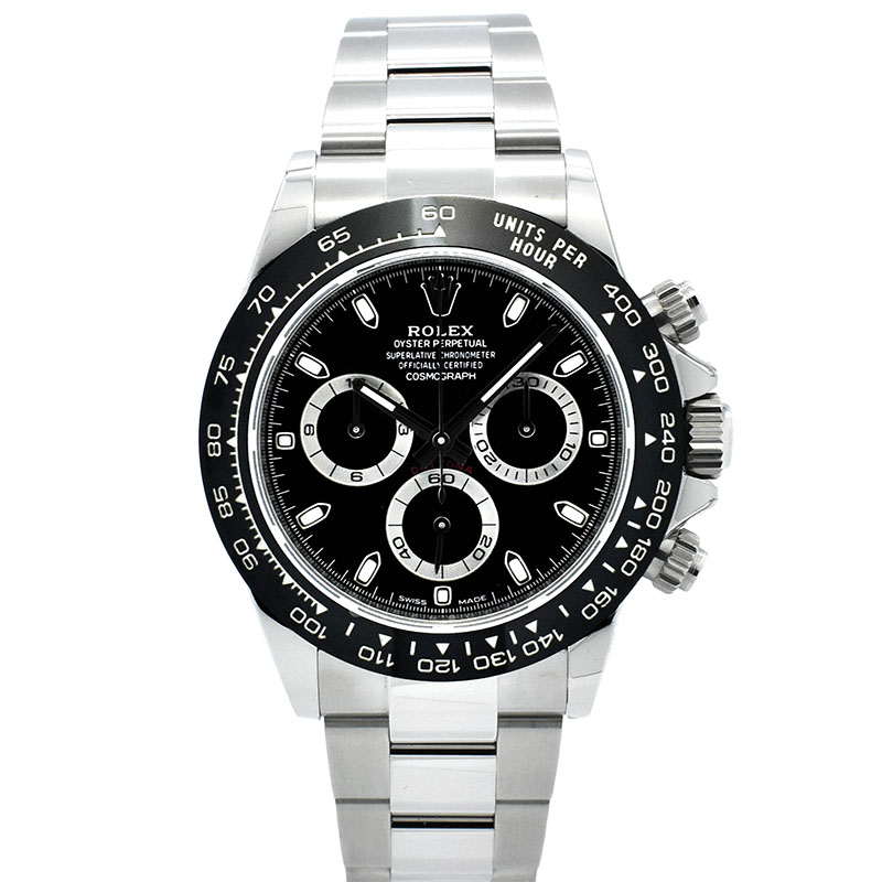 ロレックス　ROLEX　コスモグラフ デイトナ　Ref.116500LN　ブラック　セラミックベゼル　未使用品