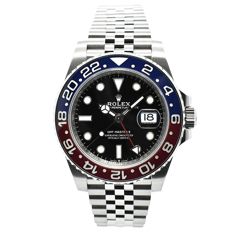 ロレックス　ROLEX　GMTマスター2　Ref.126710BLRO　ブルー/レッドベゼル　40mm　USED　中古