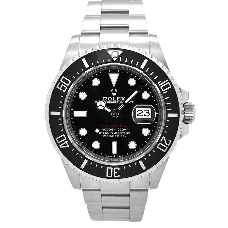 ロレックス　ROLEX　シードゥエラー　Ref.126600　43mm　ブラック　USED　中古